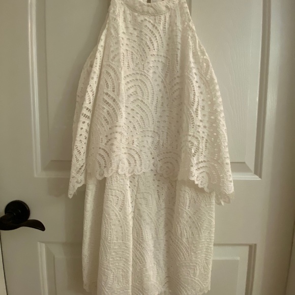 Lilly Pulitzer Edona white romper, size 0 - Picture 3 of 3